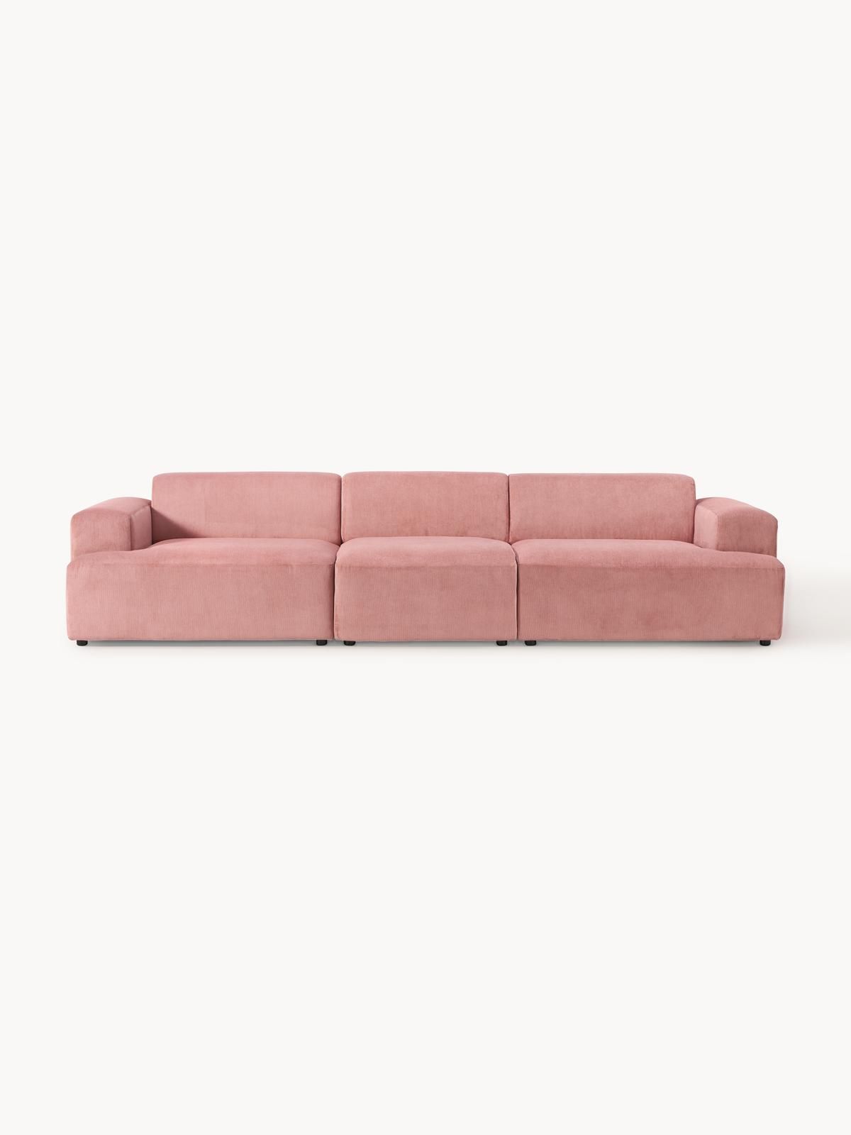 Cord-Sofa Melva (4-Sitzer) von Westwing Collection