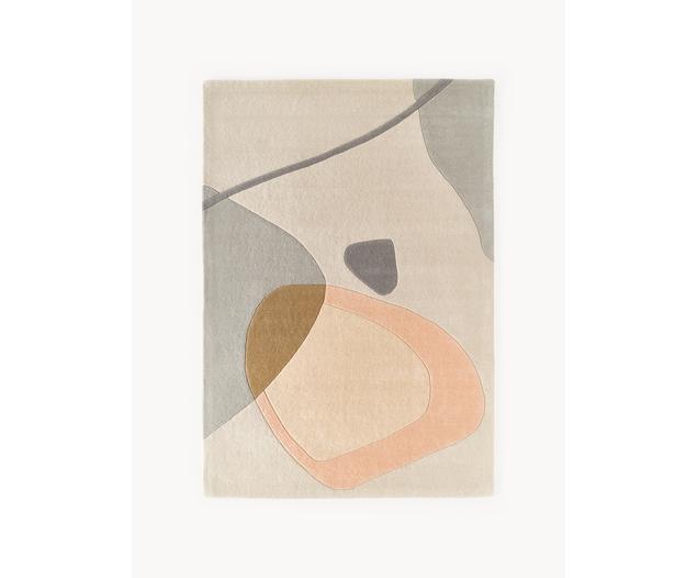 Handgetufteter Wollteppich Luke mit abstraktem Muster von Westwing Collection