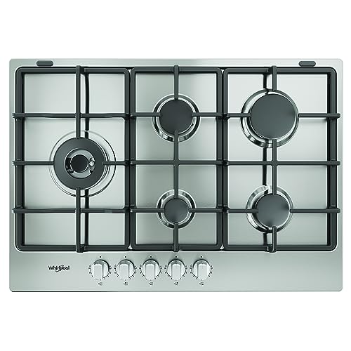 Whirlpool TGML 761 IX R Einbau-Gasherd, 5 Brenner, 75 cm von Whirlpool