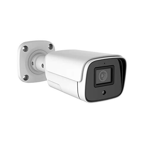 WiTi 5MP IP Kamera POE,Eingebaute Mikrofon Audio Überwachungskamera,2.8mm Objektiv Weitwinkel,Erkennung des menschlichen Körpers,IP66 Wetterfest von WiTi