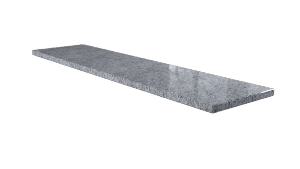 Wigastone Granit-Fensterbank grau 275 x 20 x 2 cm mit Wasserrille von Wigastone