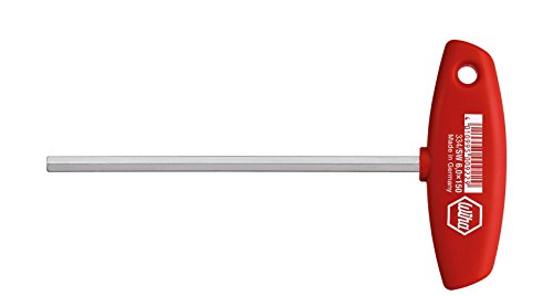 Wiha Stiftschlüssel mit Quergriff Sechskant glanzvernickelt (00931) 8 x 350 mm von Wiha