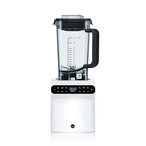 Wilfa POWERFUEL DIGITAL Standmixer - leistungsstarker 1680 Watt Motor, mit einem Fassungsvermögen von 1,5 Liter, matt weiß von Wilfa