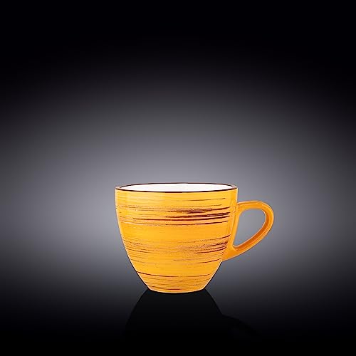 Wilmax WL-669436/A Porzellan Tasse, Gelb, 300mL Kapazität von Wilmax England