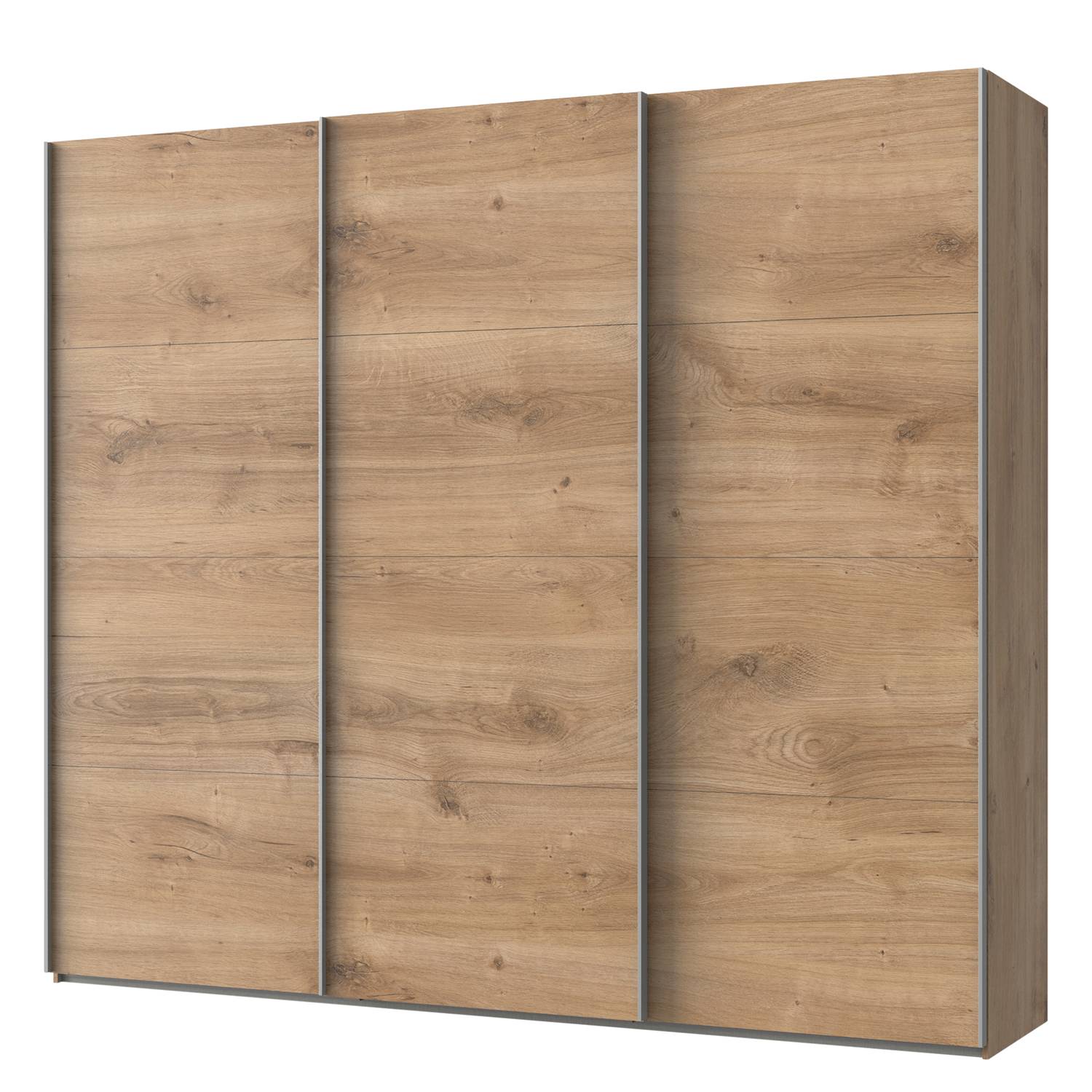 Wimex Schwebetürenschrank Easy Plus II Plankeneiche Dekor 313x210x65 cm (BxHxT) Spanplatte Modern von Wimex