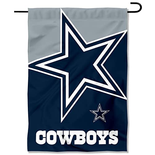 Dallas Cowboys großes Logo doppelseitige Gartenbanner Flagge von Wincraft