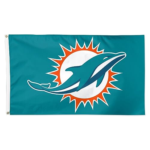 Wincraft NFL Flagge 150x90cm Banner NFL Miami Dolphins von Wincraft