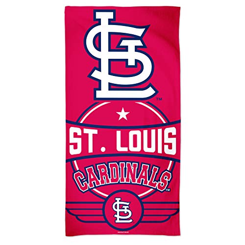 Wincraft MLB St. Louis Cardinals Baseball Badetuch Handtuch Strandtuch Beach Towel 150x75cm von Wincraft