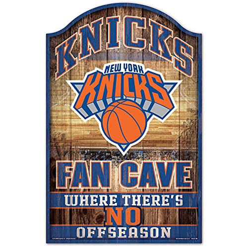Wincraft NBA 38374012 New York Knicks Holzschild, 27,9 x 43,2 cm, Schwarz von Wincraft
