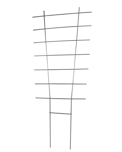 Windhager Blumenstütze, Rankhilfe, Gitterspalier, Rankgitter für Topfpflanzen, Metall, 77 x 34 cm, 05709 von Windhager