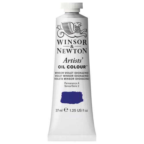Winsor & Newton 1214733 Artists Ölfarbe - 37ml Tube, Künstler - Ölfarbe mit höchstmöglicher Pigmentierung, höchste Lichtechtheit - Winsorviolett (Dioxazin) von Winsor & Newton