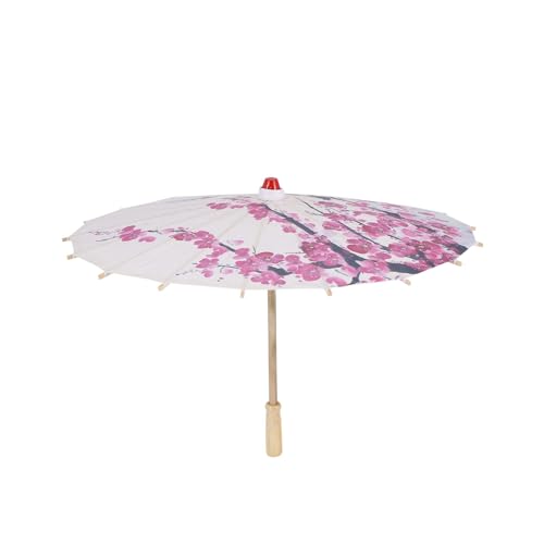 Wissupo Kunst Chinesischer Seidenstoff Klassischer Stil Dekorativer ÖL Gemaltes Papier Sonnen Schirm von Wissupo