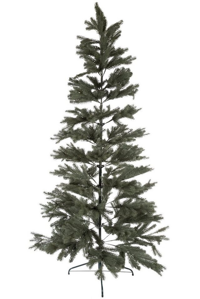 Wohnando Künstlicher Weihnachtsbaum Tannenbaum-Alternative mit realistischem Design 210cm, 1009 Äste von Wohnando