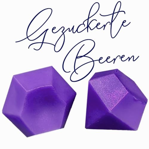 WonderWax Diamant 10er Set Gezuckerte Beeren Wachsmelt Duftwachs Raumduft für Duftlampen Soja Wachs Melts Duftmelt Aroma Wellnes Kerzen Wärmer Wax Tarts von WonderWax