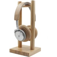 Handgefertigter Kopfhörerständer Aus Holz Desktop Universal Ständer Wireless Headset Computer Tischspiel Zubehör von WoodWorldByJeanette