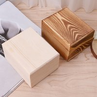 Holzbox/Massive Schmuckschatulle Teeblatt Verpackung Aufbewahrungsbox Aus Holz von WoodWorldByJeanette