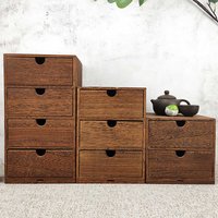 Holzbox Aufbewahrung Schublade Desktop Schubladen Schmuck Kosmetik Organizer Mehrlagig Holz Box von WoodWorldByJeanette