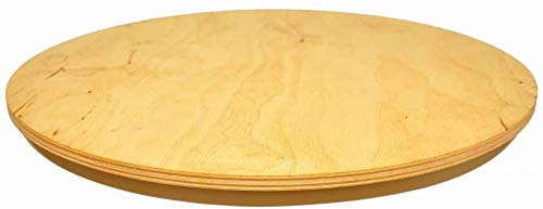 Wooden World Rundes Drehbrett Sperrholzplatte 45cm von Wooden World