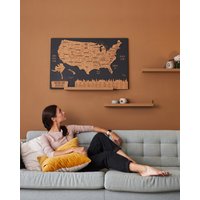 National Park Karte Usa Karte, Push Pin Wohnung Dekor, Holz Der Vereinigten Staaten Wandkunst 5. Jahrestag Geschenk von WoodyWoodUA