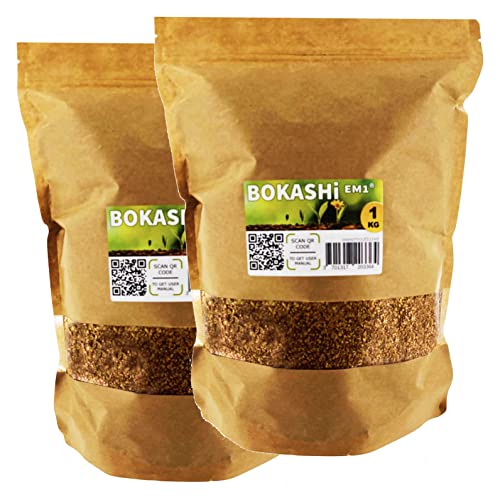 WormBox Bokashi 2 kg, Obergäriger Biologischer Beschleuniger/Aktivator EM-1® für Komposter von WormBox
