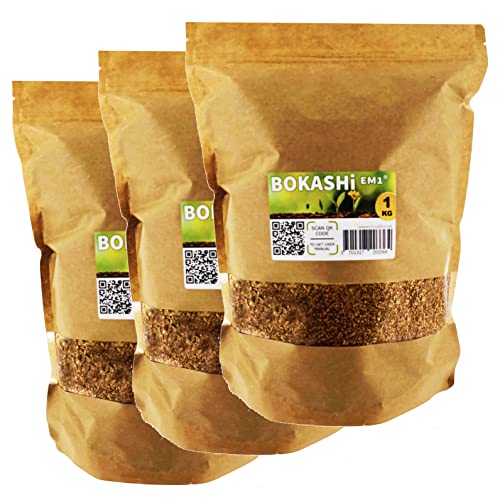 WormBox Bokashi 3 kg, Obergäriger Biologischer Beschleuniger/Aktivator EM-1® für Komposter von WormBox