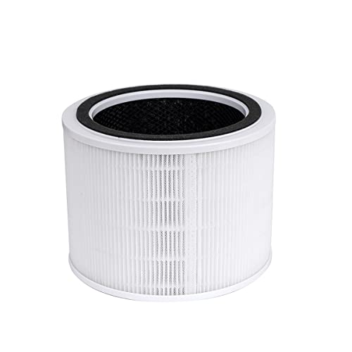 WuYan Core 200S Ersatzfilter kompatibel mit LEVOIT Core 200, Luftreinigerfilter, 1 Pack, Weiß von WuYan