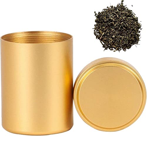 Aluminiumgeruch Proof Storage Jar - Luftdicht Und Tragbarer Behälter Für Kräuter, Gewürze, Kaffee Und Tee von Wudaizhi