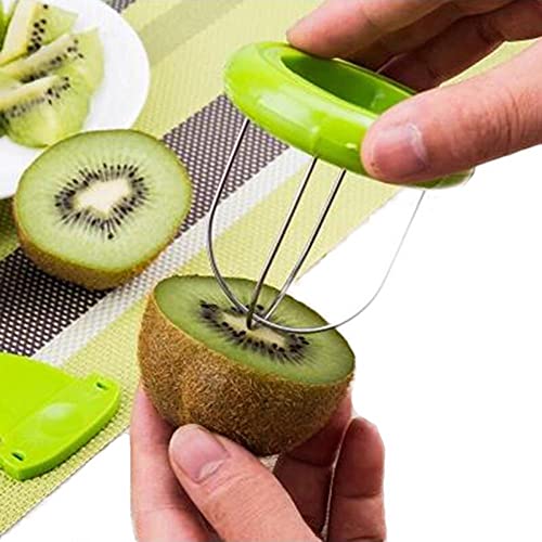 Wudaizhi 1 Stücke Mini Fruit Kiwi Cutter Peeler Slicer Küche Gadgets Werkzeuge Schälwerkzeuge von Wudaizhi