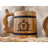 Geschenk Für Ihn Personalisierte Holz Bierkrug Geschenkideen Für Einen Mann Freund von WunderholzShop