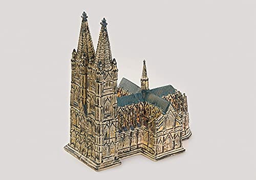 Wurm - Kirche Kölner Dom aus Porzellan, B26 x T18 x H29 cm von Wurm