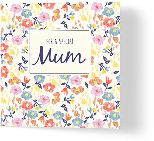 Wuzci Muttertagskarte "For a Special Mum", 150 mm Länge x 150 mm Breite von Wuzci