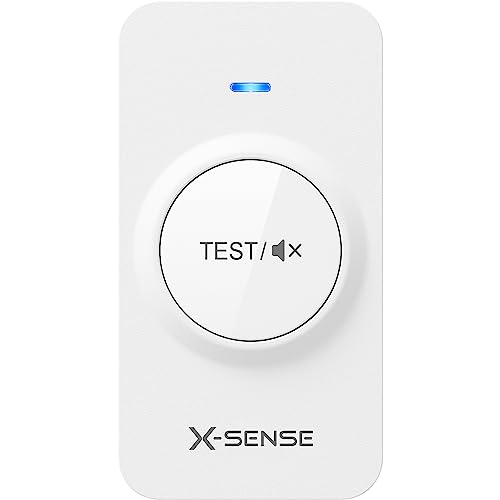 X-Sense Fernbedienung RC01 mit austauschbarer Batterie, kompatibel mit X-Sense Funkmelder, Testen aus der Entfernung, Ortung und Stummschalten von miteinander verbundenen Melder von X-Sense