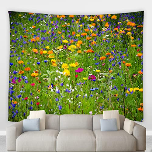 XAONUO Tapestry Wall Hanging, 230X180Cm Grün Pflanzen Mode Blumen Wandteppiche Wandbehang Tapisserie 3D Druck Hintergrund Wandtuch Wandteppiche Wanddekor Für Schlafzimmer Wohnzimmer von XAONUO