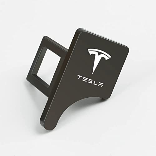 2pcs Auto-Sicherheitsgurtschnallen-Clip für Tesla Model 3 Model X Model Y, Universal-Sicherheitsgurtschnalle, versteckte Auto-Sicherheitsgurt-Verschlussschnallen,normal-B-Lack von XENITE