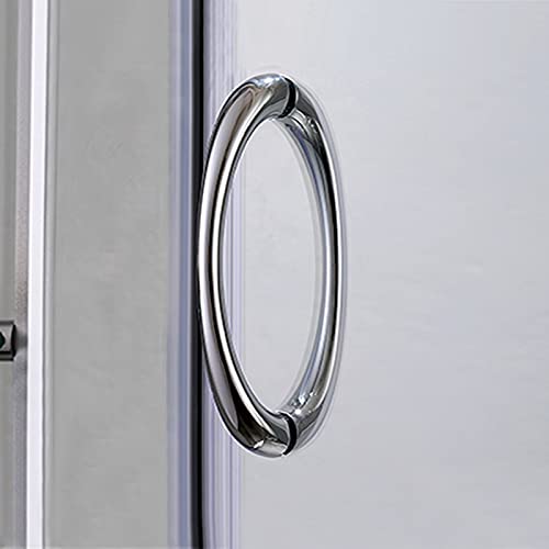 XFSHKJS 5,7-Zoll-Duschtürgriff Glastürgriff Back-to-Back-doppelseitiger Zuggriff, Edelstahl Badezimmer Dusche Pull Push-türgriffe (Size : 145mm) von XFSHKJS