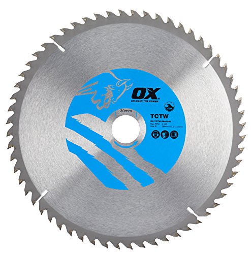 OX Wood Cutting Circular Saw Blade 260/30mm, 60 Teeth ATB von OX Tools