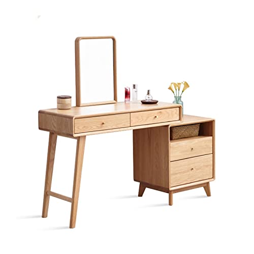 XOVP-023 Frisiertisch Holz-Waschtisch-Set, Kommode, Schließfach-Set, Damen-Kommode, Schlafzimmer, Schminktisch mit Schubladen, Aufbewahrungsschrank, Kommode Vanity Table Set von XOVP-023