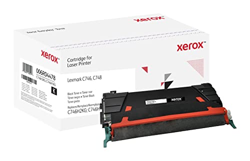 Toner für Lexmark C746H2KG C746H1KG (hohe Kapazität), Schwarz von Xerox