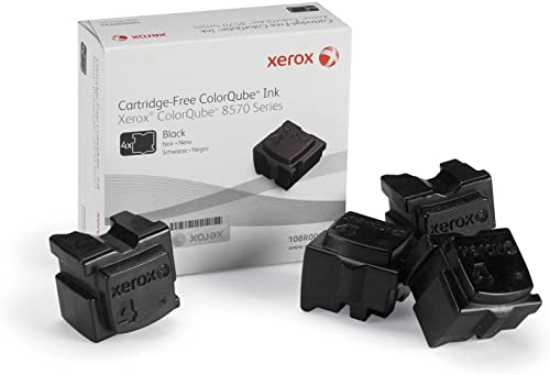 Xerox 108R00935 8570 ColorQube Standardkapazität 4 x 2.150 Seiten 4er-Pack, schwarz von Xerox