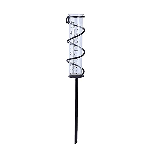 Xiliary Regenmesser Gartenstecker Für Garten Frostsicher Digital Glas Mit Erdspieß, Für Hofgarten-Rasenterrasse, Geschenk Für Gärtner, Wetterbeobachter Gadget-Geeks Gartendekoration-45x5,5X liberal von Xiliary