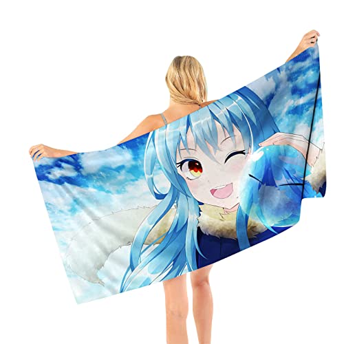 That Time I Got Reincarnated as a Slime Beach Towels Super Microfiber Towel Anime Printed Quick Drying Towels for Bathroom Swimming Pool von Xinchangda