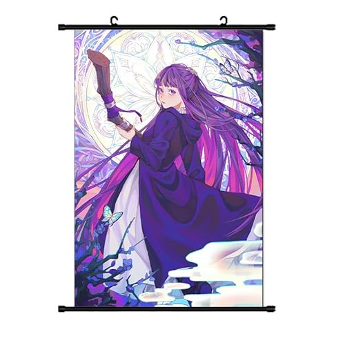 Xinchangda Frieren: Beyond Journey's End Scrolls, Poster, Banner, Anime-Poster zum Aufhängen, Wandbild, Heimdekoration, 60 x 40 cm von Xinchangda