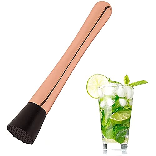 Cocktail-Stößel Edelstahl Bar Stick Caipirinha Stössel Bar Tool Drink Stößel Edelstahl Cocktail Stößel Cocktail Stampfer Muddler Stössel Mixer-Stößel aus Edelstahl für Limetten,Bar Party Bankett von Xinlie