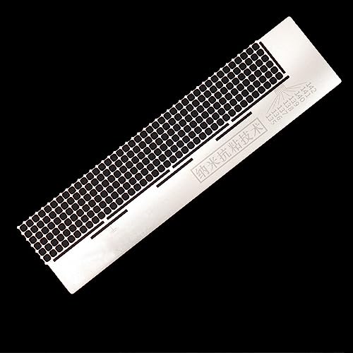 Xinlie Diamant Zeichenwerkzeug Lineal-Punkt-Bohrer-Werkzeug Diamond Drawing Tool Painting Embroidery Pictures Art Craft Drawing Point Drill Embroidery Mesh Ruler Stainless Steel Ruler Tool von Xinlie