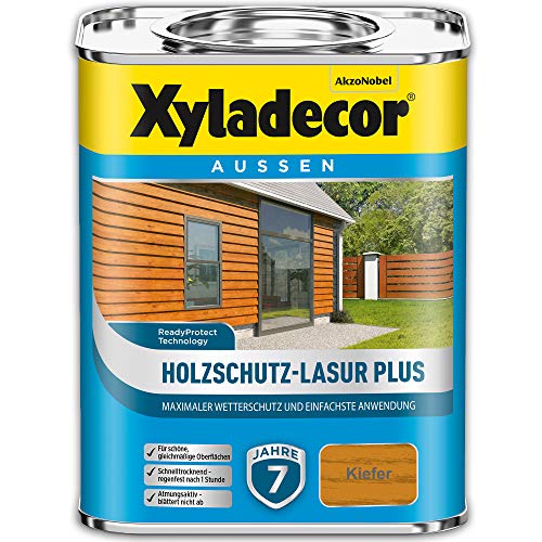 Xyladecor Holzschutz-Lasur Plus, 2,5 Liter, Kiefer von Xyladecor
