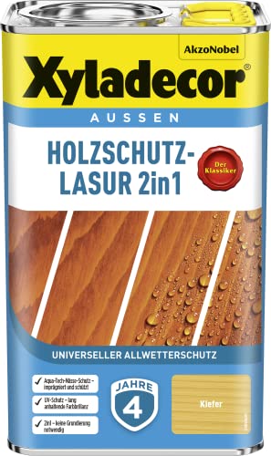 Xyladecor Holzschutzlasur 202 kiefer 2,5 Liter von Xyladecor