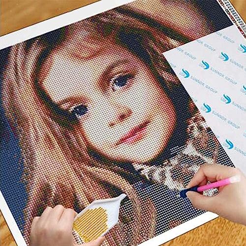 YGFADH Diamant Painting Bilder Eigenes Foto Personalisiert - DIY 5D Kreuzstich-Sets Benutzerdefinierte Design Diamant Full Bilder Home Decor Diamond Painting Kinder Erwachsene Anfanger (50x120cm) von YGFADH