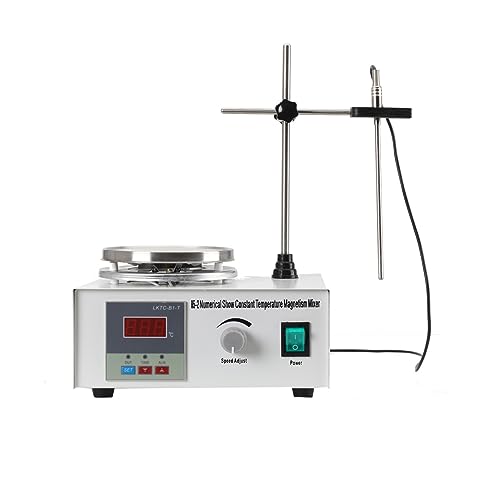 YILIKISS Magnetrührer mit heizplatte 85-2 Magnetic Stirrer Mixer Hot Plate 1000ml Digital Magnetrührer Magnetmischer Digital Display Magnetic Stirrer Mixer von YILIKISS