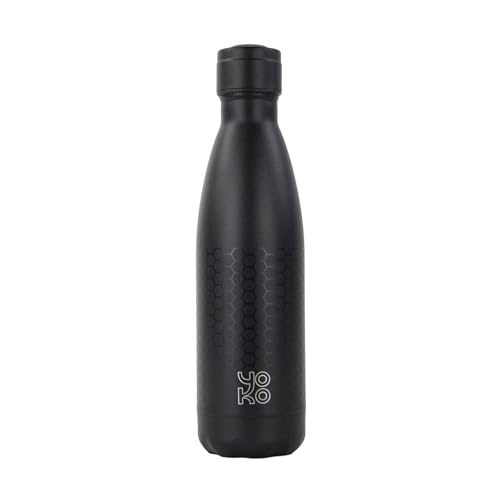 YOKO DESIGN - Graphitflasche, 500 ml, Schwarz von YOKO DESIGN