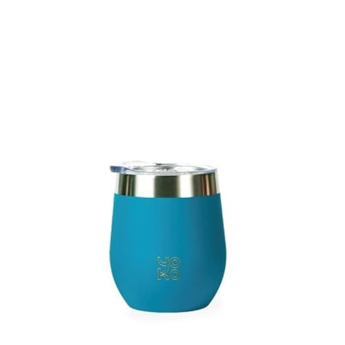 YOKO DESIGN - Thermobecher, 250 ml, Entenblau von YOKO DESIGN